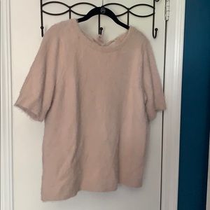 Mohair cropped sweater